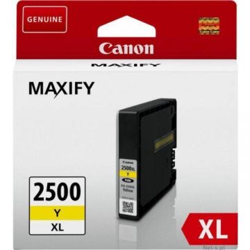 Cartus cerneala Canon PGI-2500XL Y, 1520 pagini, Galben