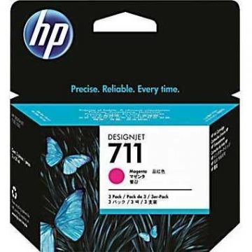 CZ135A Ink Cartridge 711 Magenta - 29ml/3Pack