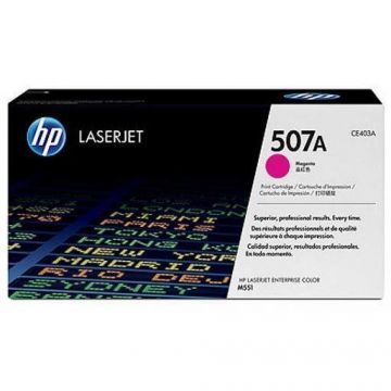 HP CE403A Toner Cartridge 507A Laserjet Magenta CE403A