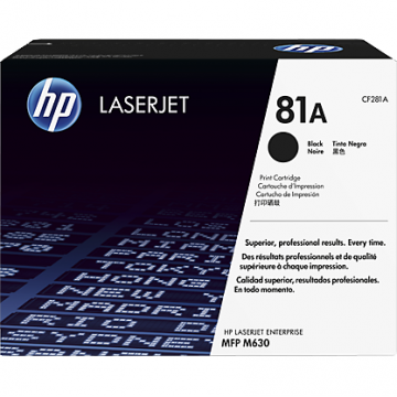 HP Toner 81A Black 10.5K