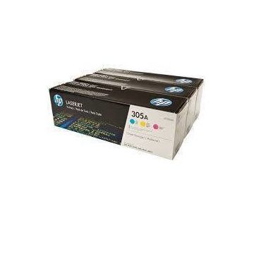 Toner 305A TRI-PACK CMY HP CF370AM