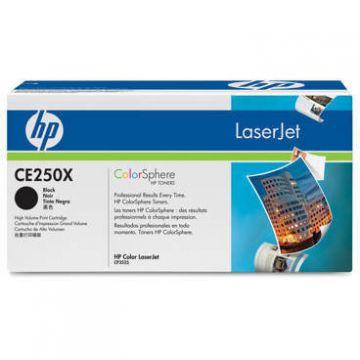 Toner BLACK NR.504X CE250X 10,5K ORIGINAL LASERJET CP3525N CE250X