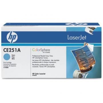 Toner CYAN NR.504A CE251A 7K ORIGINAL LASERJET CP3525N CE251A