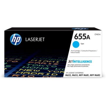 Toner HP 655A, Cyan