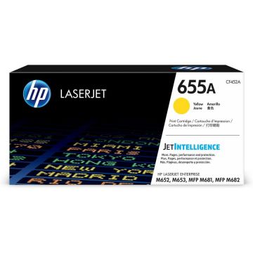 Toner HP 655A, Yellow