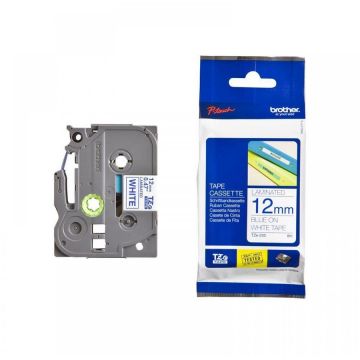 Brother TZE233 Tape 12mm Blue/White Ribbon Cartridge