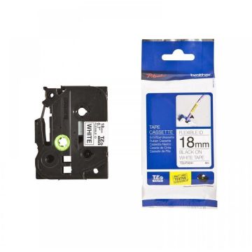 Brother TZEFX241 Tape 18mm Black/White/FL Ribbon Cartridge