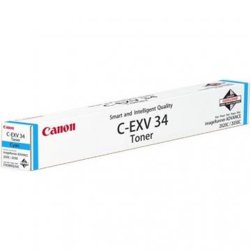 Canon Toner Cyan CEXV34 for IR Advance C2020/2030 Yield 19k CF3783B002AA