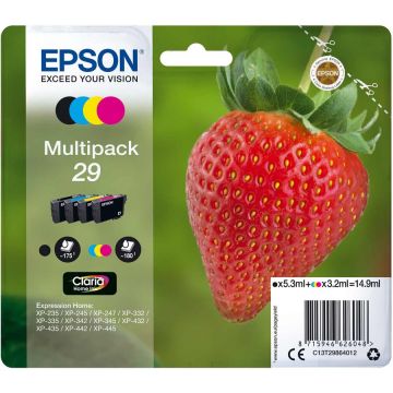 Cartus Epson T29864012, CLARIA MULTIPACK