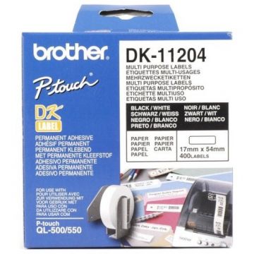 Consumabil Brother DK 11204 Multi purpose labels