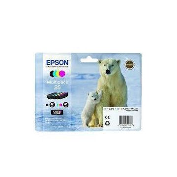 Epson Multipack 4-colours 26 Claria Premium Ink CMYK 1x6,2ml + 3x4,5ml