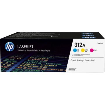 Toner HP 312A, tripack CMY