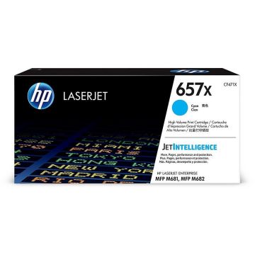 Toner HP 657X, Cyan