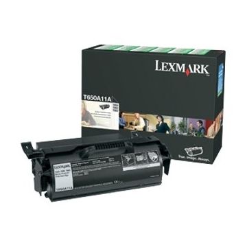 Toner Lexmark t650a11e black