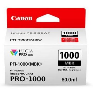 Cartus cerneala Canon PFI-1000MBK (Negru)