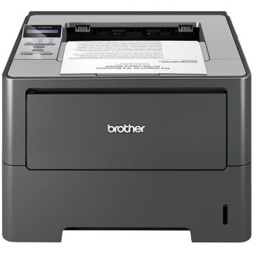 Imprimanta Second Hand Laser Monocrom Brother HL-6180DW, Duplex, A4, 40ppm, 1200 x 1200, Wireless, Retea, USB