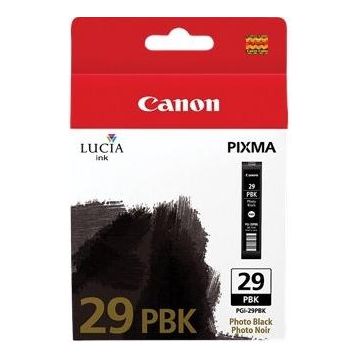 Cartus cerneala Canon PGI-29PB (Negru foto)