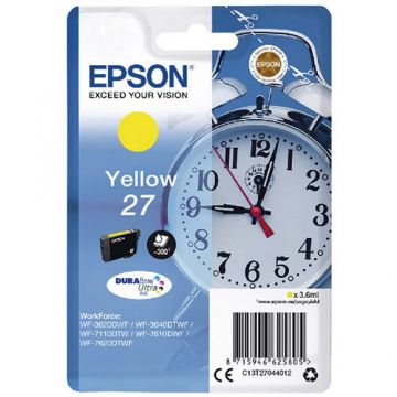 Cartus Epson T27, Yellow